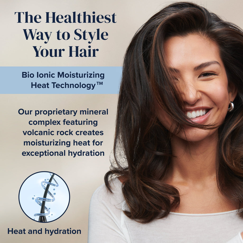 Bio Ionic 10X UltraLight Speed Hair Dryer, Adjustable Heat & Frizz-Control Professional Hair Dryer