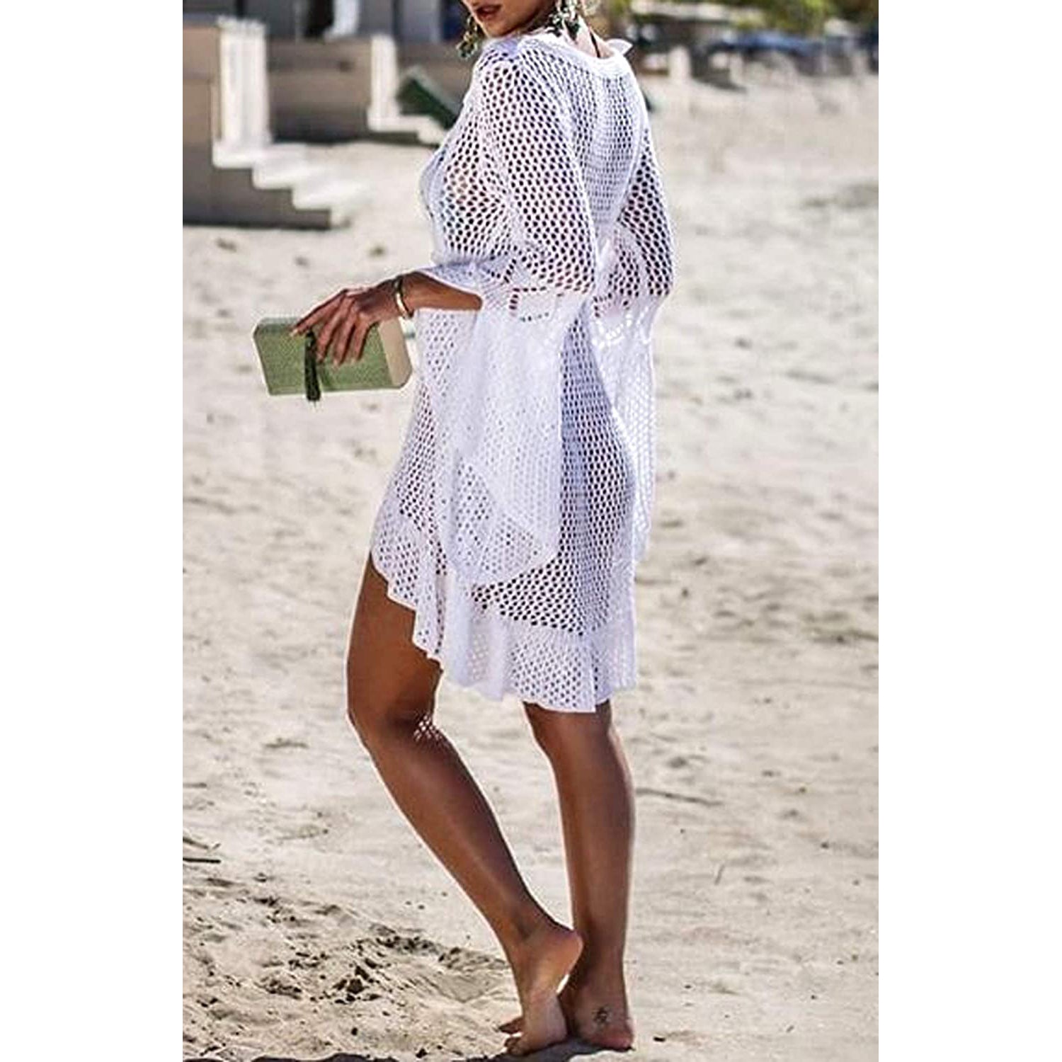 Beach Tops Sexy Perspective Cover Dress